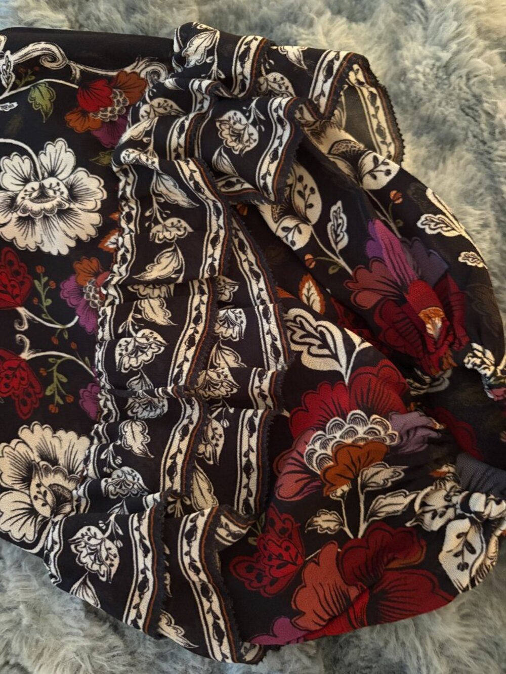 FARM Rio Rococo Flowers Maxi Dress NWT Size Medium - Picture 7 of 9